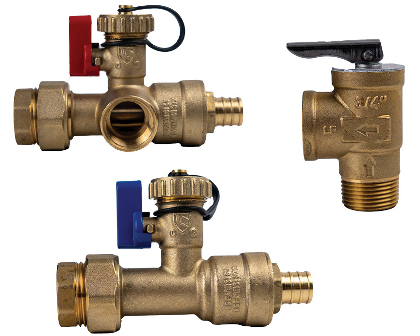 3/4 LF TWH VALVE KIT - FPT x PEX F1807