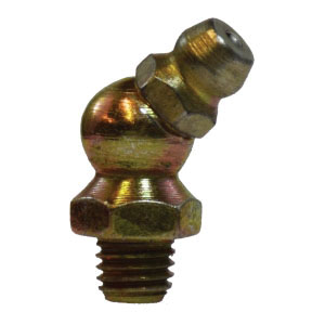 1/4-28 45 SS GREASE FITTING