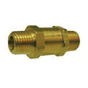 1/4 BRASS CHECK VALVE - MPT X MPT