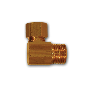 1/4 OD X 1/8 MPT 90 ELBOW