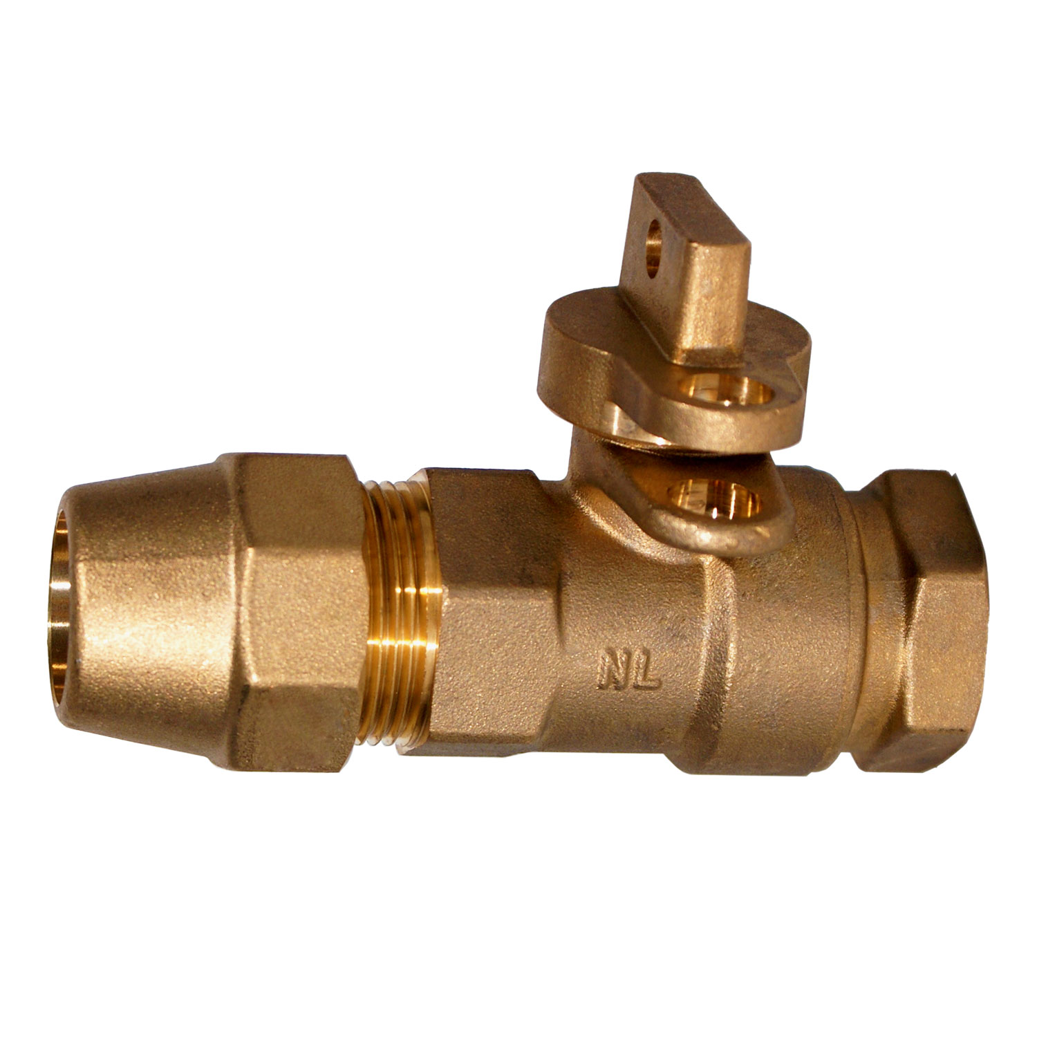 3/4 LF CURB STOP BALL VALVE FIP/CTS
