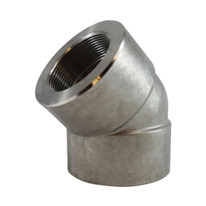 1 1/4 SS 3000# 304 45 ELBOW