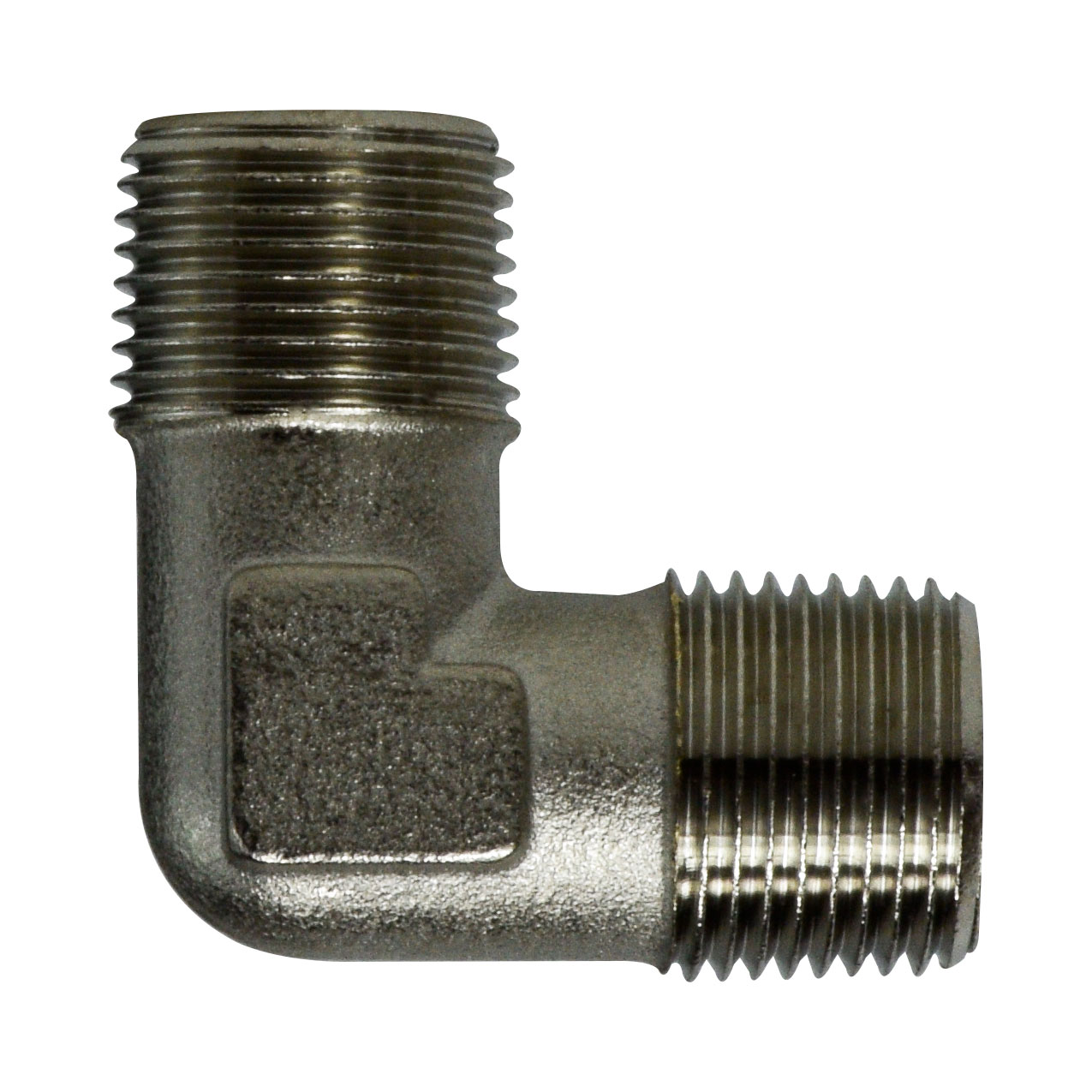 3/4IN X 3/4IN MALE BSPT ELBOW N-PLTD BRS