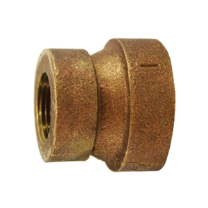 1 1/2 X 1 1/4 EH BRONZE COUPLING
