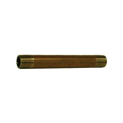 1/8 X 1-1/2 XH RED BRASS NIPPLE