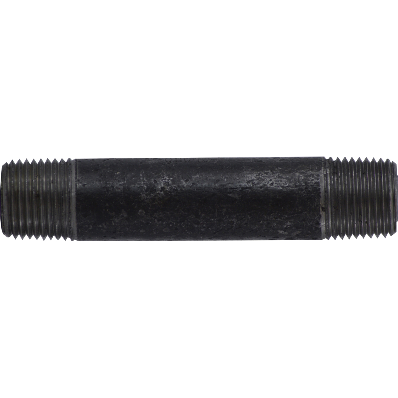 1/2 X 3 XXH BLACK SEAMLESS NIPPLE