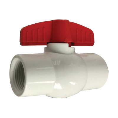 1/2 WHITE IPS PVC BALL VLV