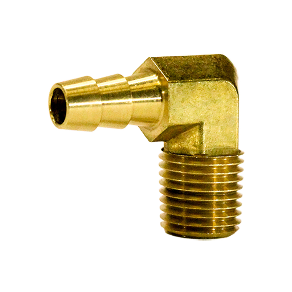 5/16 X 1/4 90 ELBOW- HOSE BARB to MPT