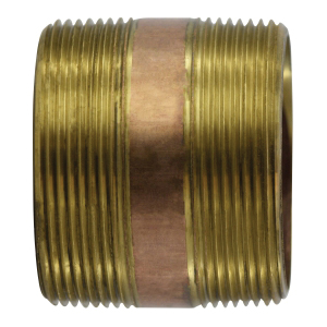 3 X 18 LEAD-FREE RED BRASS NIPPLE