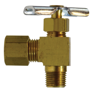 1/4X1/4 COMP X M 90 NEEDLE VALV