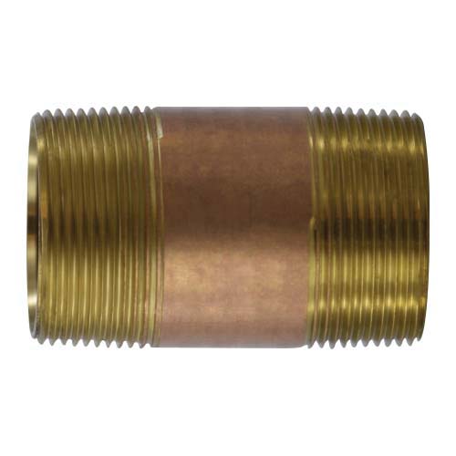 1 1/2 X 30 RED BRASS NIPPLE