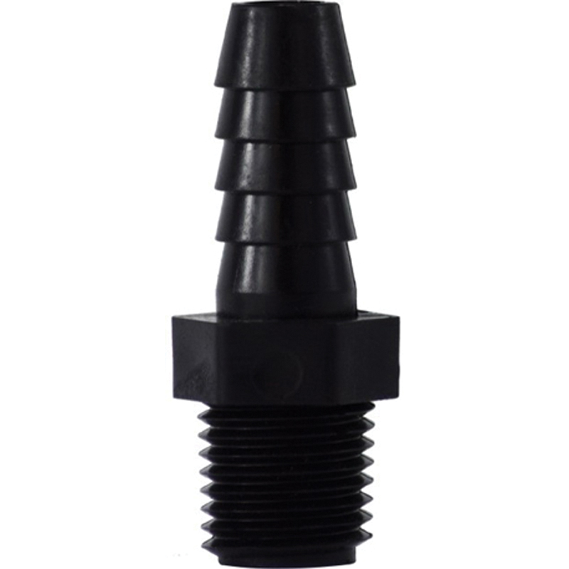 1/2 X 1/2 HB X NPT POLYPROP ADPT