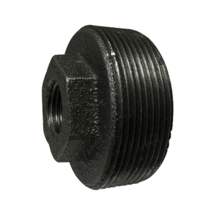 1 X 3/8 M X F BLACK HEX BUSHNG