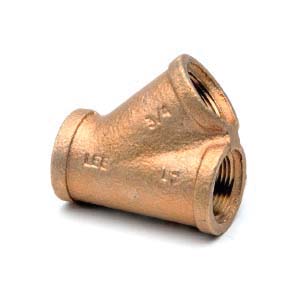 1-1/2 125# LEAD FREE BR 45 Y-BEND