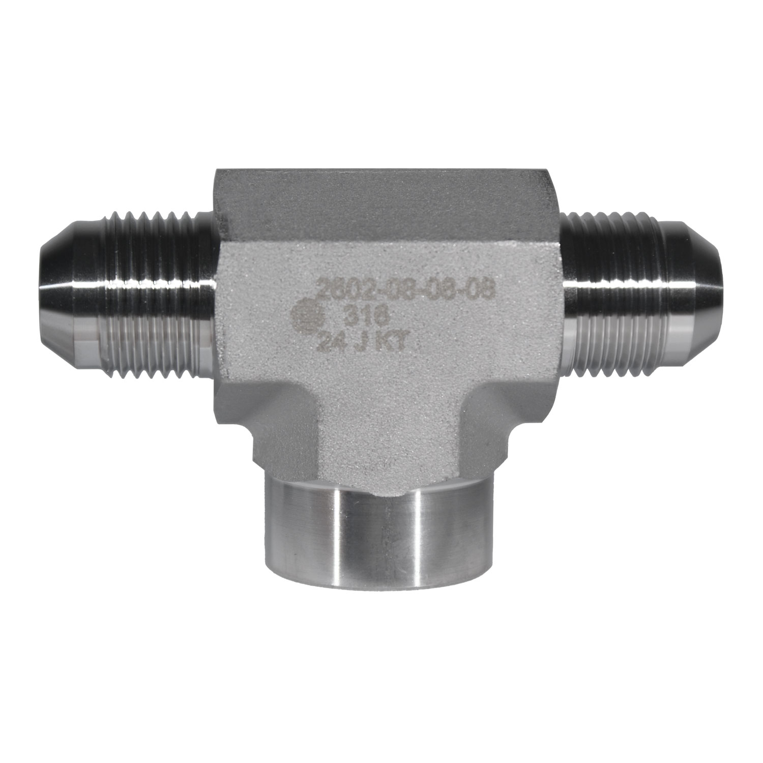 316 -02 MJIC X -02 MJIC X 1/8 FNPT TEE