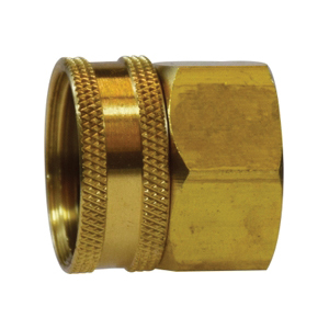 3/4 X 3/4 FEM GARDEN HOSE to FPT SWVL