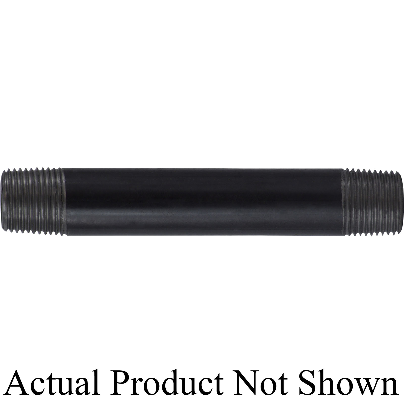 3/4 X 1-1/2 SC40 BLACK SEAMLESS