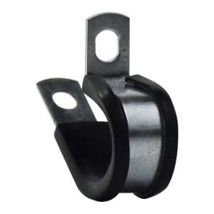 1 1/4 RUBBER CLAMP 3/8 MOUNTING HOLE