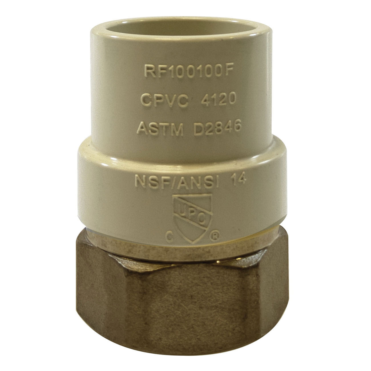LF 1 CPVC X 1 BRASS FIP ADPT
