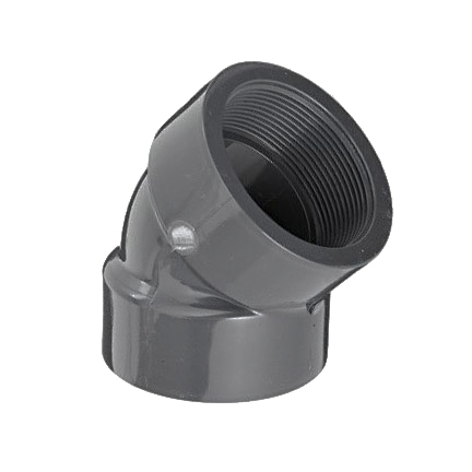 1 FIP SCH 80 PVC 45