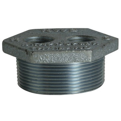 2X1/2X1/2 4WAY DUPLEX ZINC PL BSG ONLY