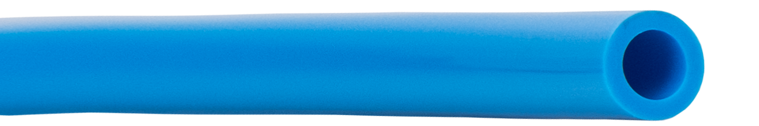 1/2 OD X 100', LIGHT BLUE P/U TUBE
