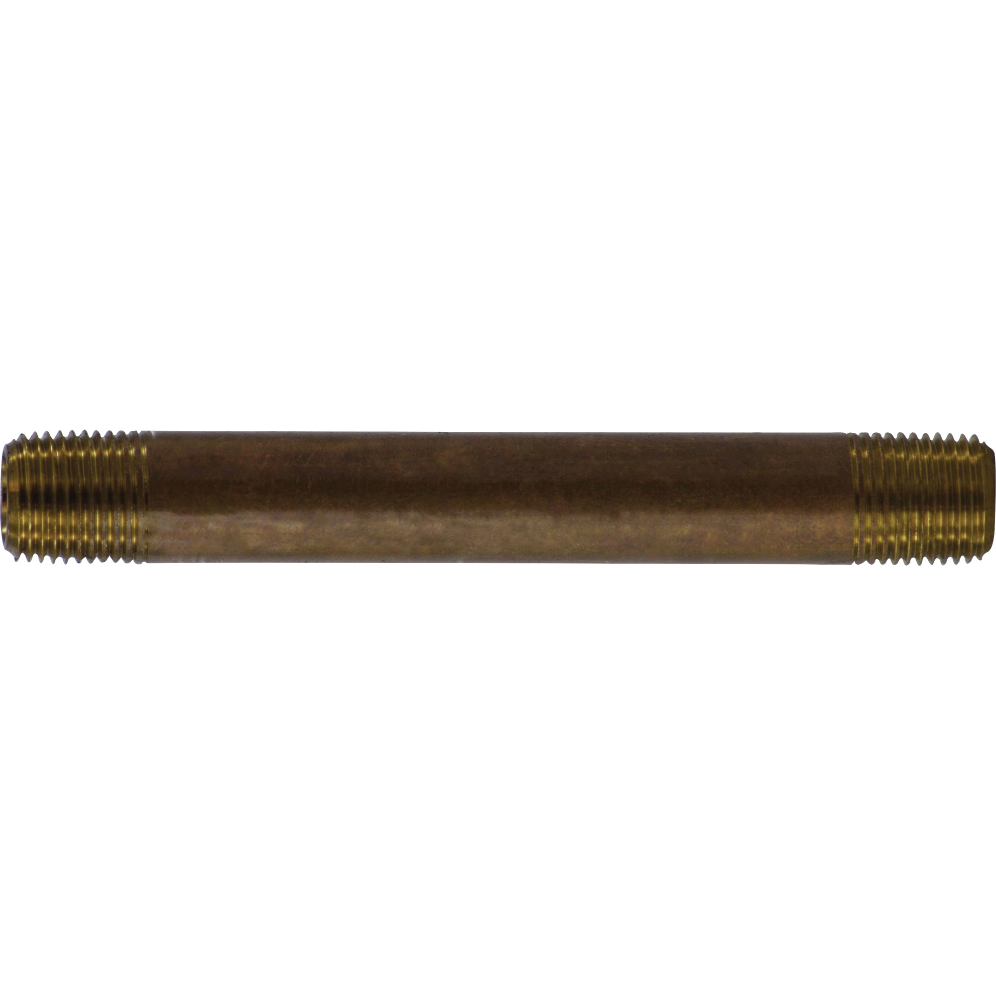 1/8 X CLOSE RED BRASS NIPPLE