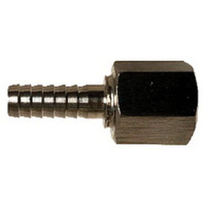 1/4 BARB X 1/4 FPT 304 S.S. CONNECTOR
