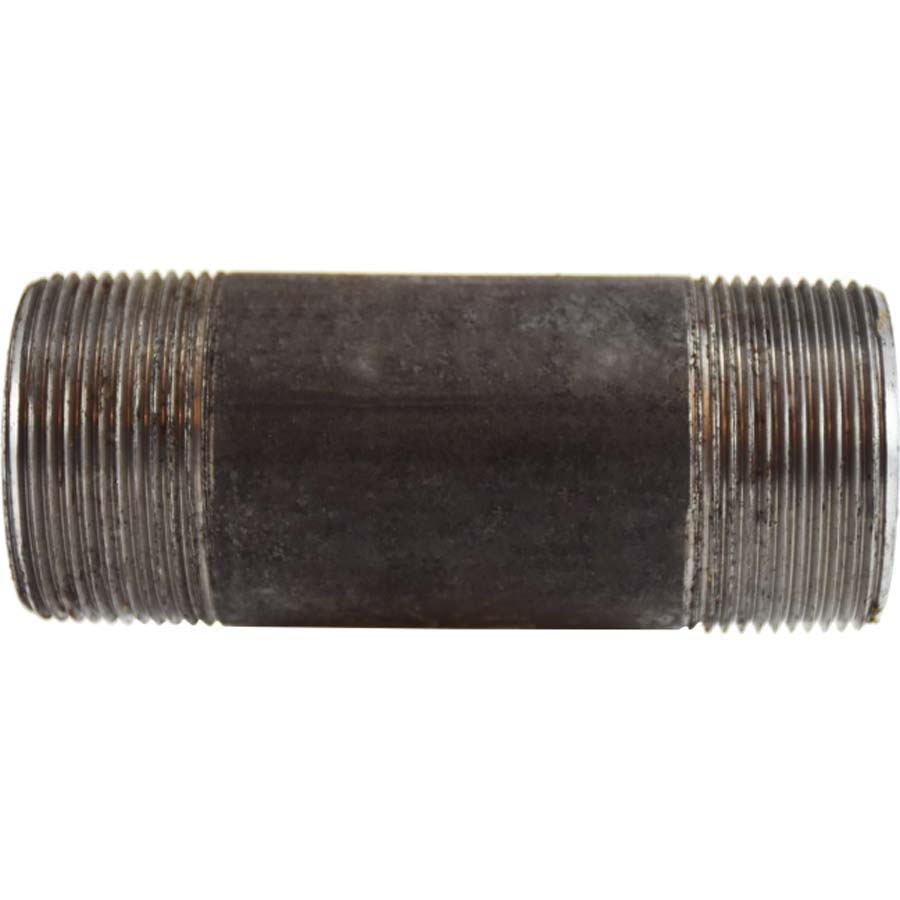 1 1/2 X 9 SCH 80 SMLS BLK NIPPLE