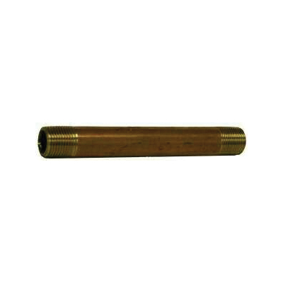 1/8 X CL XH RED BRASS NIPPLE