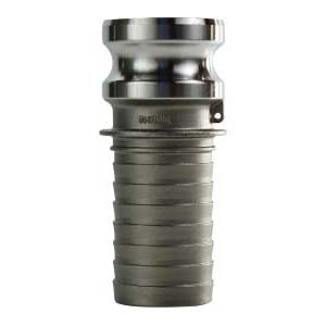 2-1/2 SS MALE X HOSE TYPE E