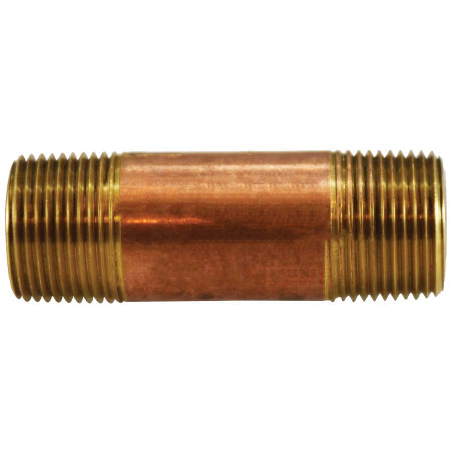 3/4 X 10 LEAD-FREE EH BRASS NIPPLE