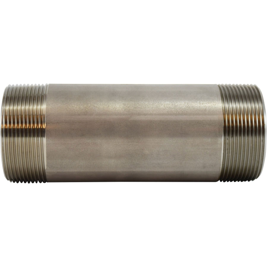 2 X 12" STAINLESS STEEL NIPPLE