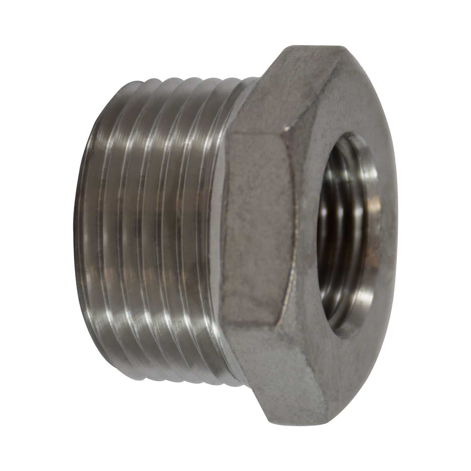 1 1/4 X 1/2 304 SS HEX BUSHING
