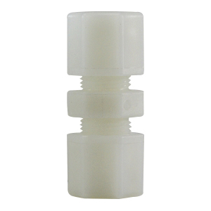 5/16X1/4 WHT NYLN RED COMP UNION