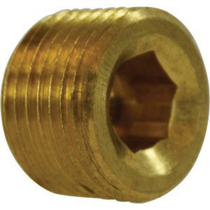 1/16 CS HEX PLUG LF
