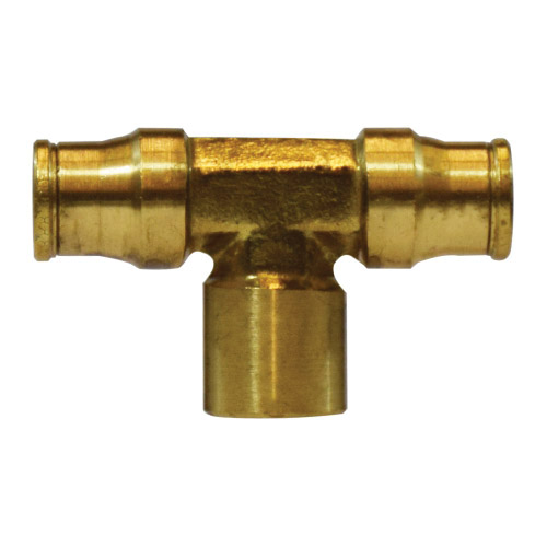 1/4 X 1/8 PUSH-IN X FIP BRANCH T