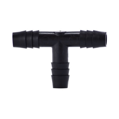 3/4 BLACK POLY HB TEE