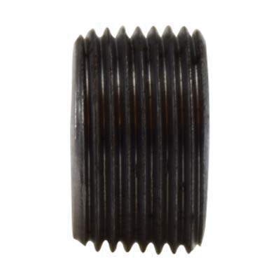 1 BLACK C/S SQ STEEL PLUG
