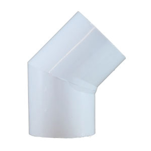 1 PVC SLIP 45 ELBOW