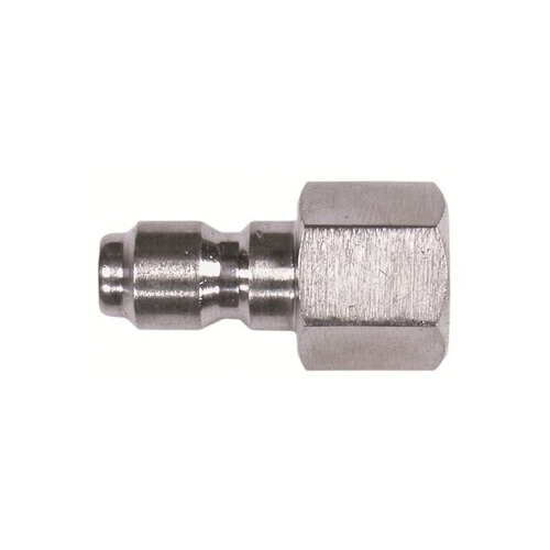 1/4 FEMALE SS ST PLUG