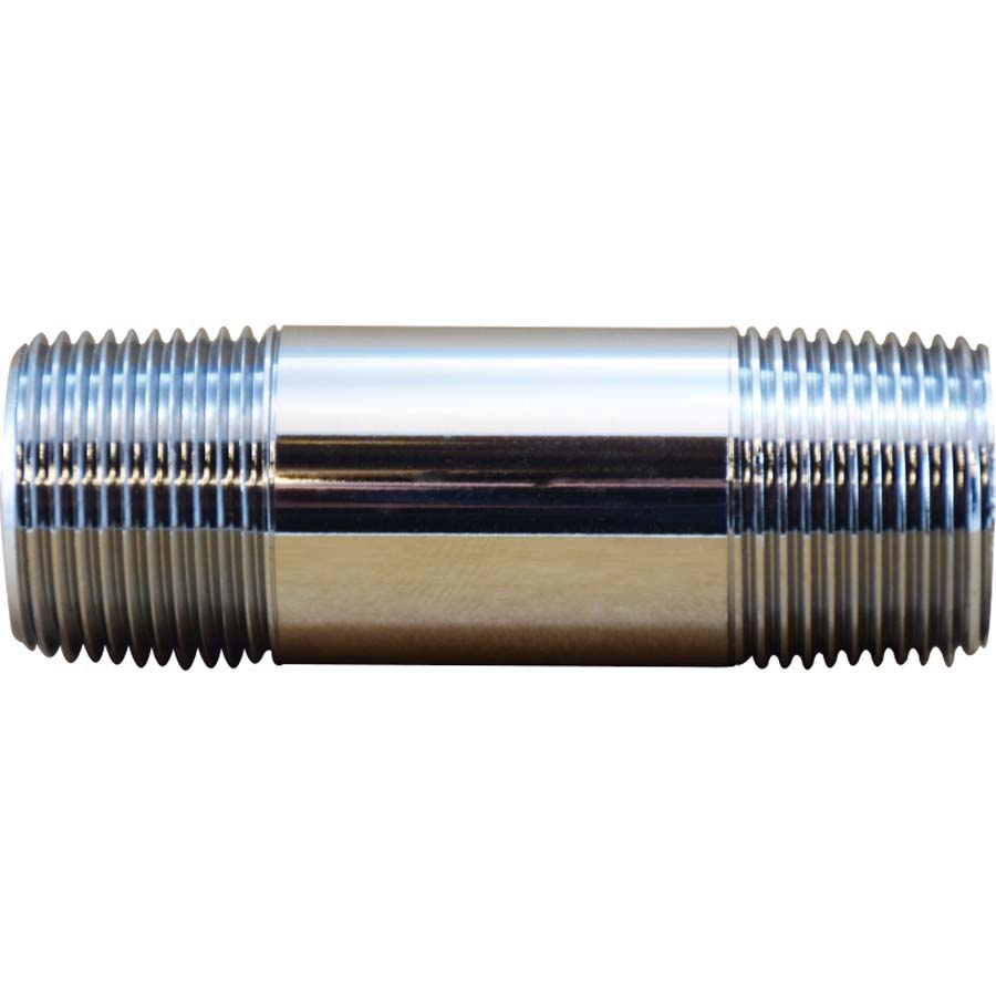 LF 3/8 X 8 CP NIPPLE