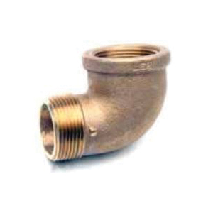 1-1/2 LF DOMESTIC BRASS ST ELBOW 90
