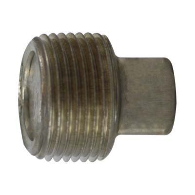 3/4 316SS SOLID SQ HEAD PLUG