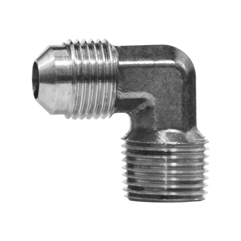1/4 FL X 1/4 MIP SS ELBOW