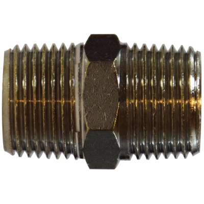 1/2 X 1/4 M BSPT N-PLTD HEX NIPP