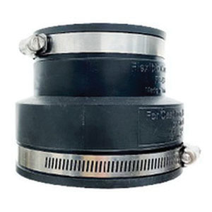 4 X 1-1/2 FLEXIBLE RBR CPLG W/S.S. BANDS