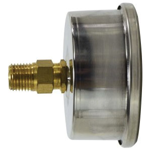 2 1/2" 0-100psi 1/4" CBM LF
