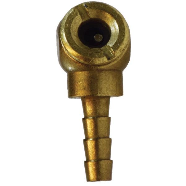 1/4 HOSE BARB W/BALL FOOT CHUCK