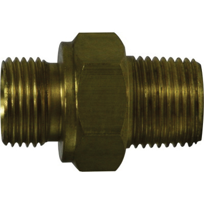 08-08 BRASS MALE BSPP X MALE NPT
